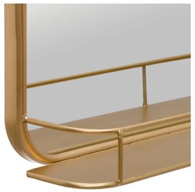 Specchio da parete con mensola 55,5x28,5 cm - Ixia