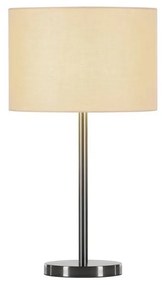 SLV - Fenda Lampada da Tavolo Ø45,5 Beige/Metallo Spazzolato SLV