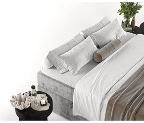 Letto boxspring grigio con contenitore 140x200 cm Yoko - Maison de Rêve