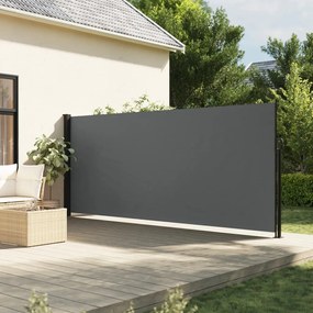 Tenda Da Sole Laterale Retrattile Antracite 180x500 Cm /