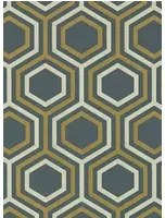 Harlequin Carta da parati Selo - Ebony Gold