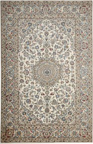Kashan Tappeto 300 x 190 Beige (Iran) Annodato A Mano