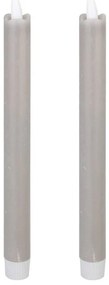 Eglo 422222 - SET 2x LED Candele ANDRAFIABE LED/1xAAA 24,5 cm grigio
