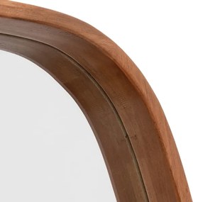 Atmosphera - Specchio da parete JASNA 80x40 cm albero di caucciù