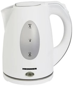 Heinner PF-47 - Bollitore elettrico 1,5 l 2200W/230V bianco