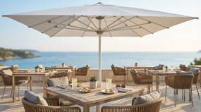 ALABARDA - ombrellone da giardino palo centrale