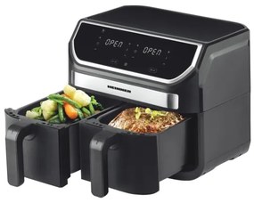 Heinner HAF-KDB1700BK - Friggitrice ad aria duale 8,5 l 1700W/230V nera