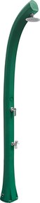 Doccia Solare da Esterno Giardino 26L Miscelatore e Lavapiedi Arkema New Happy Verde Scuro...