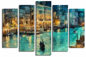 Dipinti in set da 5 pezzi Venice - Wallity