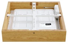 APLED - Plafoniera LED QUADRA LED/24W/230V quercia