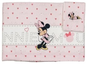 Lenzuola culla Minnie Mouse love neonato Disney