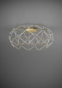 Euclide lampada da soffitto d.92cm a led 3000k 7922lm 92w colore oro
