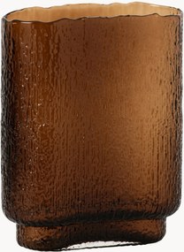 Vaso in vetro Amber, alt. 25 cm