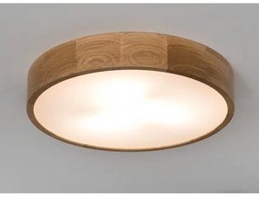 Plafoniera OAK 3xE27/60W/230V rovere Ø 47,5 cm