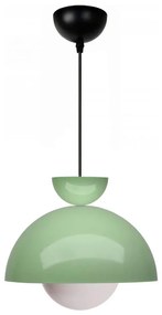 Lampadario a cavo SALVA 1xE27/15W/230V verde