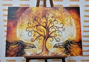 Quadro su tela – Albero della vita magico