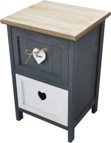 GENESIS - mobiletto in legno con cassetti