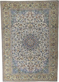 Najafabad Tappeto persiano 380x270 Beige (Iran) Annodato A Mano