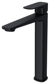 Cersanit S951-391 - Rubinetto del lavandino LARGA 29,5 cm nero