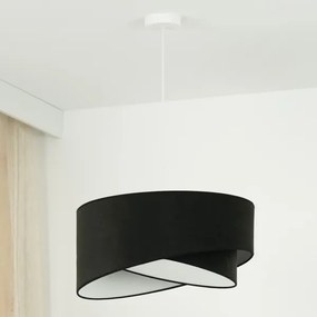Brilagi - Lampadario LED a sospensione con filo LYRA 1xE27/15W/230V nero/bianco