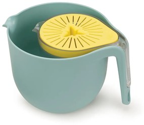 Contenitore di miscelazione con misurino e pressa per agrumi 3 pz. Nest - Joseph Joseph