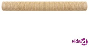 vidaXL Rete per Privacy Beige 1x10 m in HDPE 150 g/m²