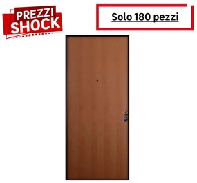 Porta blindata MASTER Easy L 90 x H 210 cm noce apertura sinistra