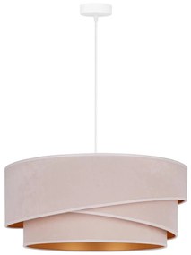 Duolla - Lampadario a sospensione con filo KOBO 1xE27/15W/230V diametro 45 cm color crema/oro