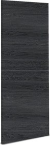 Anta per porta scorrevole Oxford carbone in legno L 90 x H 210 cm spessore 44 mm, apertura reversibile