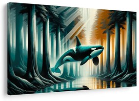 Quadro su tela – Sogno dell’orca