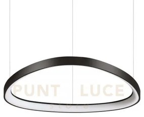 Gemini sospensione led 47 w on-off 5100 lm 3000 k nero  61cm