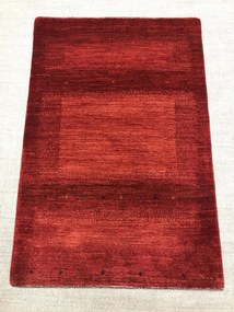 Loribaft Tappeto 150x100 Rosso (Iran) Annodato A Mano