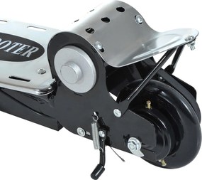 Monopattino Elettrico per Bambini 120W Pieghevole con Freno e Cavalletto Nero...