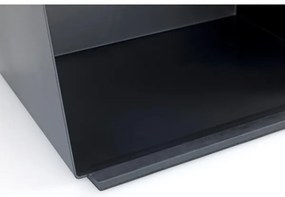 WENKO 54098100 - Portapane KUBO 35x26,5 cm nero/marrone