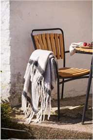 Coperta grigia in misto lana 130x170 cm Carmel – House Nordic