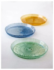 Piatto da portata in vetro arancione ø 30 cm Kusintha - Bitz