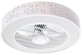 Lampadario Ventilatore da soffitto Smart Plus Sticks 36W Wi-Fi illuminazione Led regolabile con telecomando LEDme