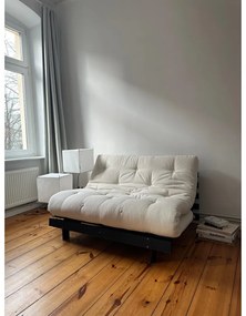 Divano letto color petrolio 140 cm Roots Black Night - Karup Design