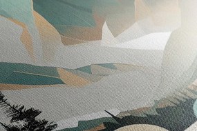 Stampa su tela – Magiche Alte Tatra in design scandinavo