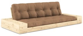 Divano letto marrone 244 cm Base - Karup Design