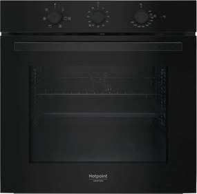 Forno da incasso elettrico multifunzione ventilato HOTPOINT nero