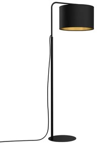 Lampada da terra ARDEN 1xE27/60W/230V nero/oro
