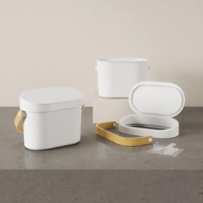 Bidone per l'umido bianco 4 l Bellwood – Umbra