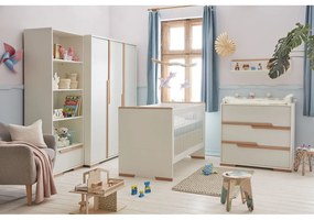 Cassettiera bianca per bambini Snap - Pinio