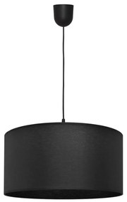 Lampadario su corda ALBA 1xE27/15W/230V d. 40 cm nero