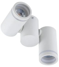 Faretto JET SET 2xGU10/10W/230V bianco