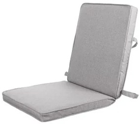 Cuscino per sedie Grigio 90 x 40 x 4 cm