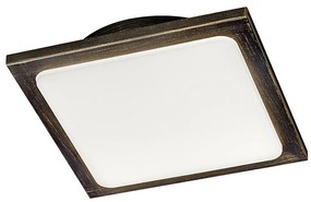 TRIO - Plafoniera LED dimmerabile DENVER 1xLED/20W/230V patina