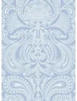 Malabar - Designtapete von Cole and Son - Hellblau/ Weiß