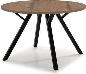 Tavolo da pranzo rotondo in noce ø 120 cm Beni - Marckeric